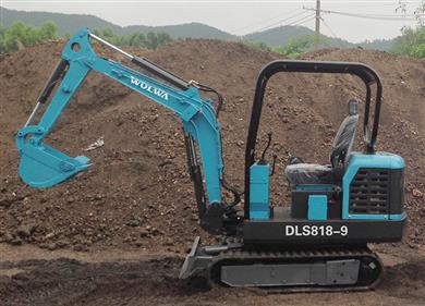 DLS818-9農(nóng)用微型挖掘機(jī)