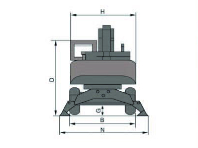 DLS190-9A輪式液壓挖掘機產(chǎn)品外形尺寸2