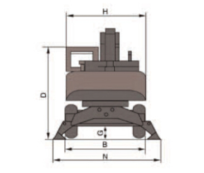 DLS210-9A輪式液壓挖掘機(jī)產(chǎn)品外形尺寸2